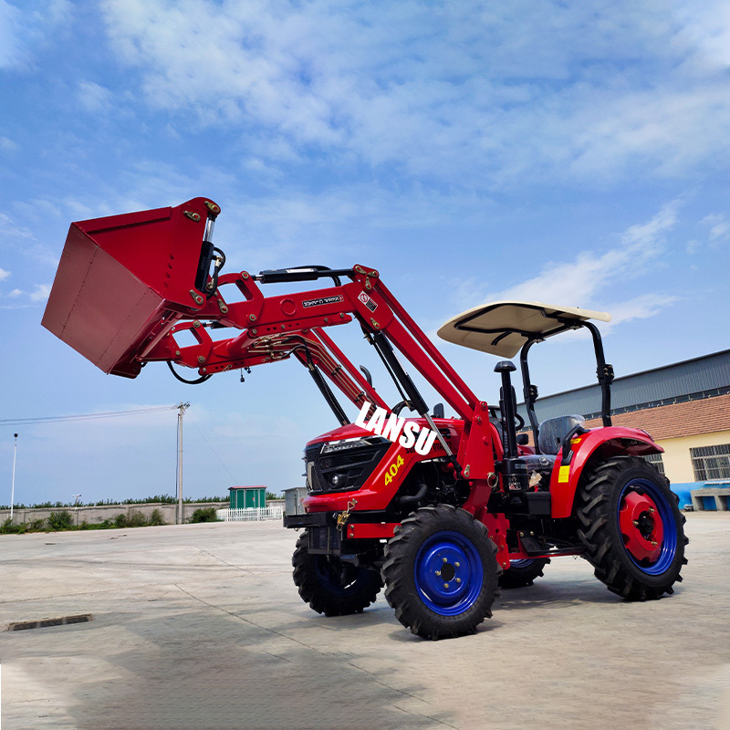 Four-wheel drive mowing  tractor walking tires tractor speedometer gruas para tractores agricolas