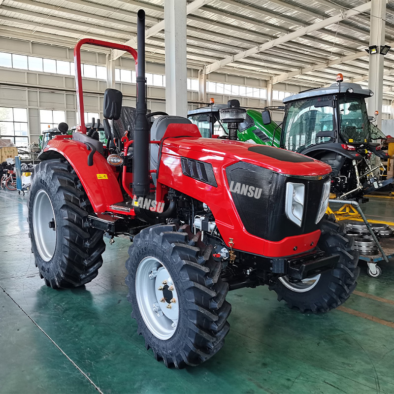 Farm Tractore maquinaria agricola Agri tractor cortadora de pasto para tractor 50HP 60HP 70HP 80HP