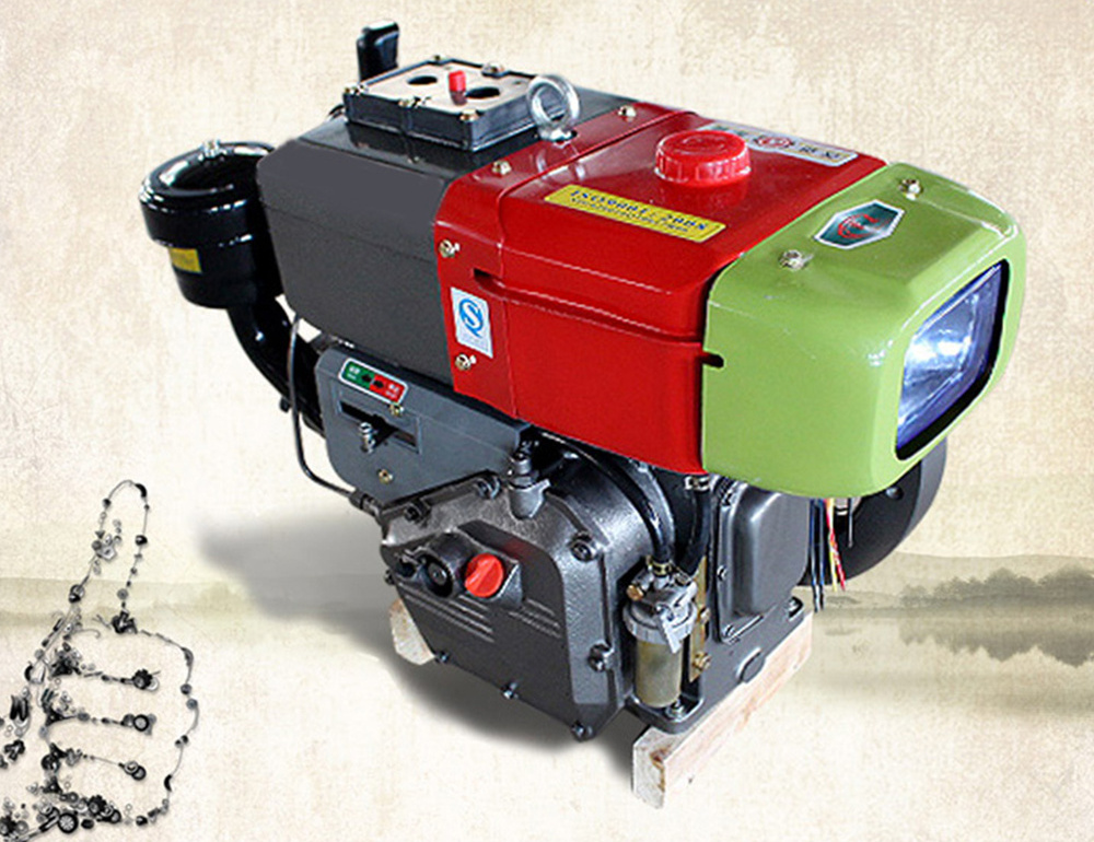 Mini R195 s1100 s1115 Agriculture 1 cylinder Price 10hp Diesel engine for sale in china