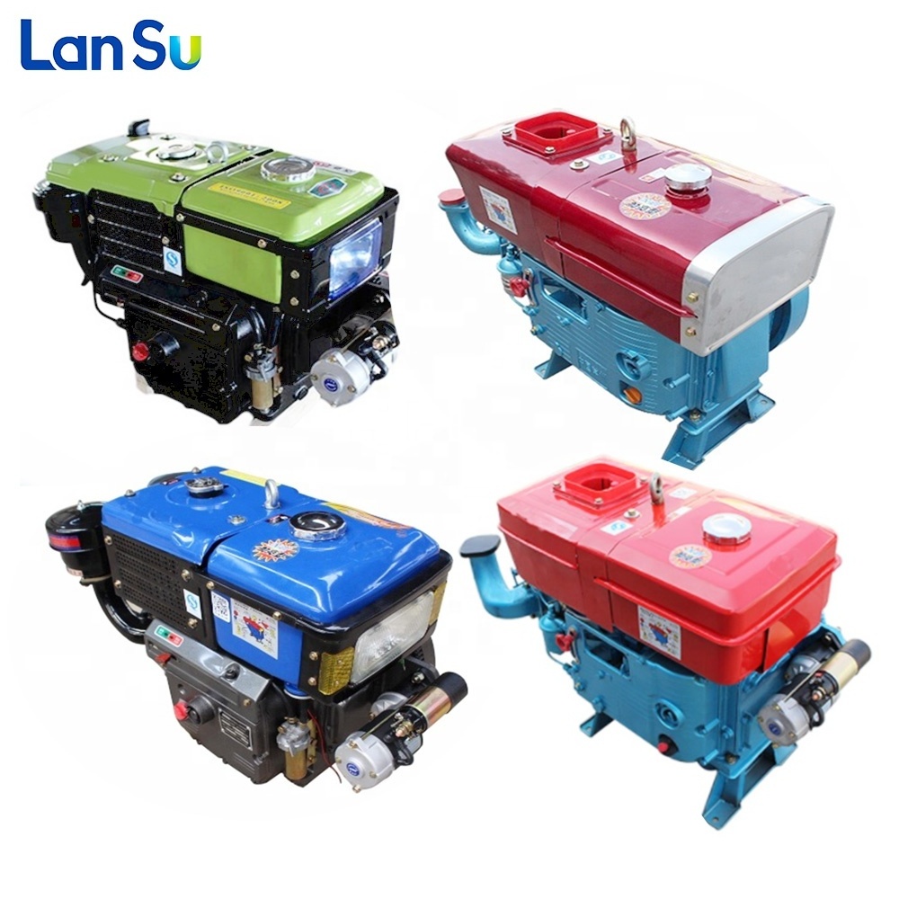 single cylinder air cooled boat  7hp  13hp 20 30 hp electric start assembly high quality 1115 diesel engine suppliers