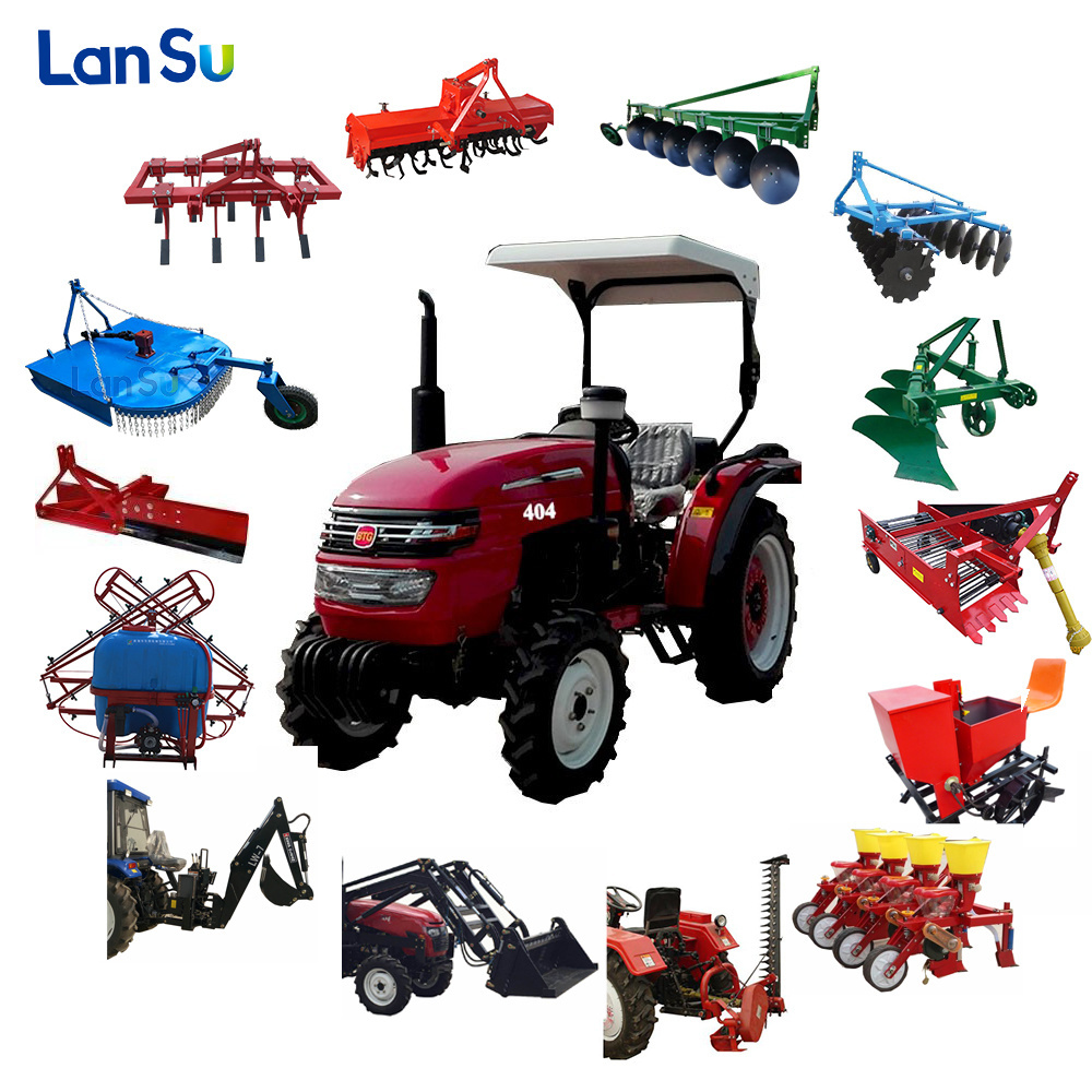 45HP tractores agricolas 4x4 tires small 4 wheel drive tractors dealer 25hp 30hp 40hp multi-purpose mini farm tractor