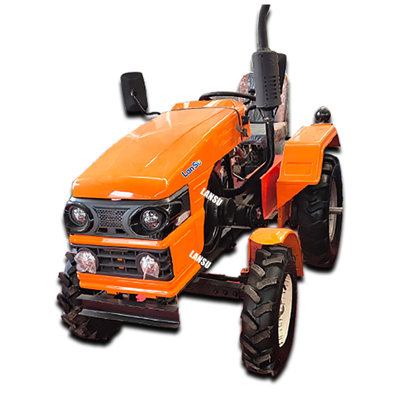 Lansu Factory Price 4 Wheels Drive Tractor Agricultural Farm Tractor Hot Sale