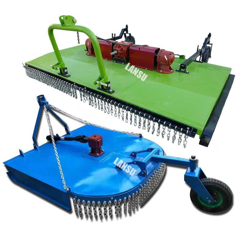 ractor mounted machines agricultural rotary grass cutter slasher Throwing blade lawn mower slasher mower