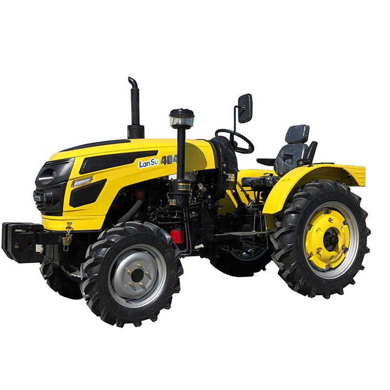 Compact 4ED 60HP tractor with loader and backhoe tracked mini electric tractor grass cutter tractor