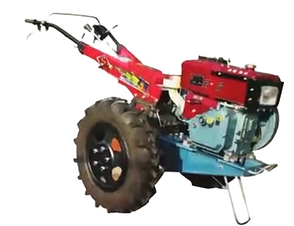 china 8hp12hp 15hp 18hp Farm diesel motocultor Power Tiller Zubr Two Wheel Mini Walking Tractor