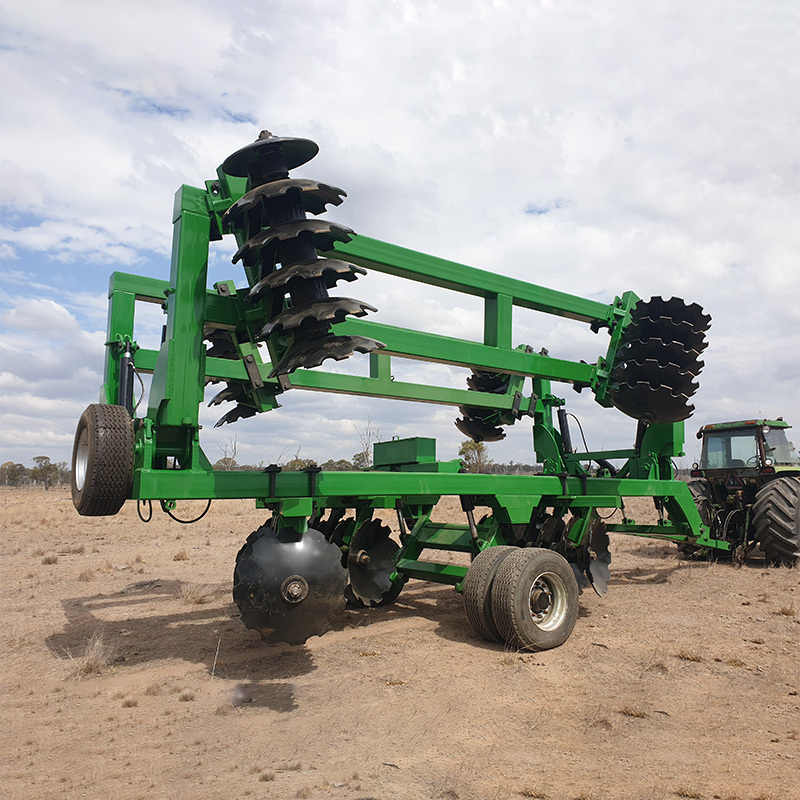 Top Quality Hydraulic Trailed Offset Heavy Duty Disc Harrow for Sale china disc harrow trade