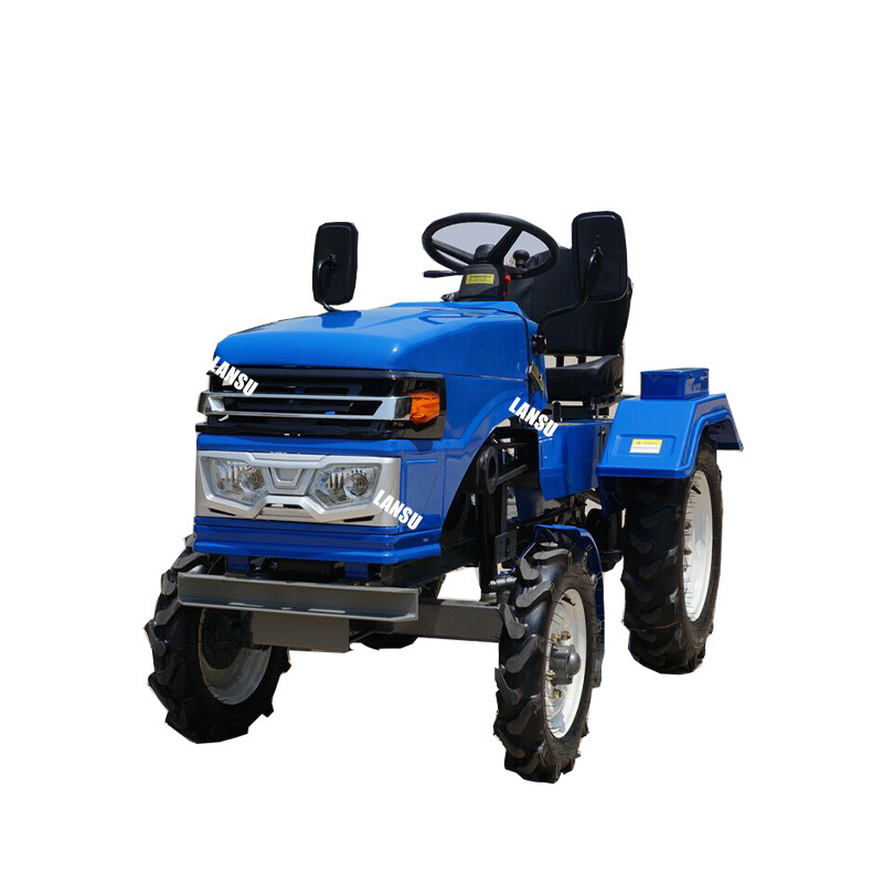 Lansu Factory Price 4 Wheels Drive Tractor Agricultural Farm Tractor Hot Sale