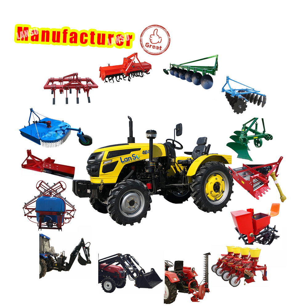 Cheap China garden tractors small trator traktor 4x4 mini farm 4wd compact tractor