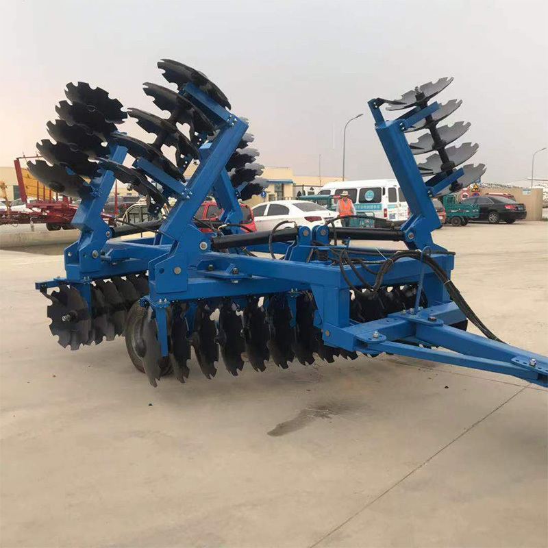 Top Quality Hydraulic Trailed Offset Heavy Duty Disc Harrow for Sale china disc harrow trade