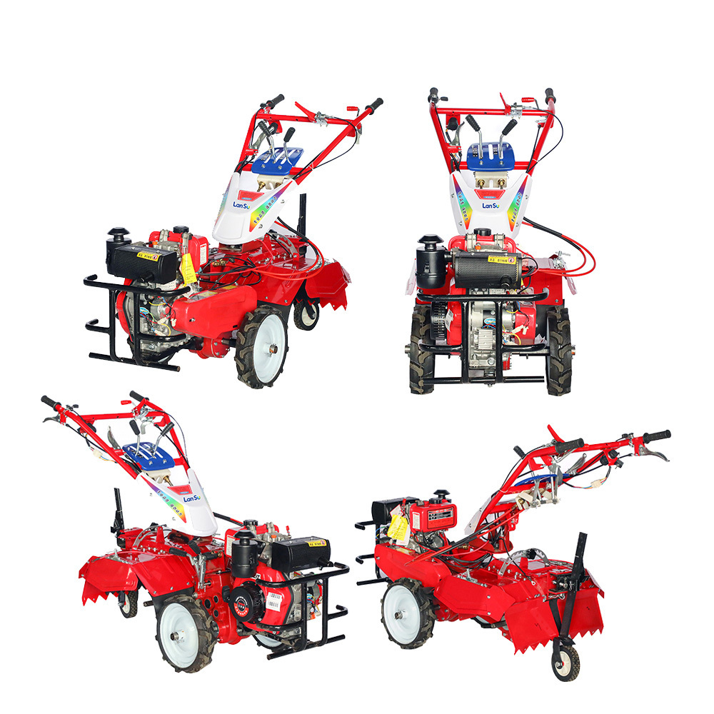 New Farm Machinery Gasoline Diesel garden 4.00-12 tiller tyre 24 hp big power tiller 16inch walking tractor tiller