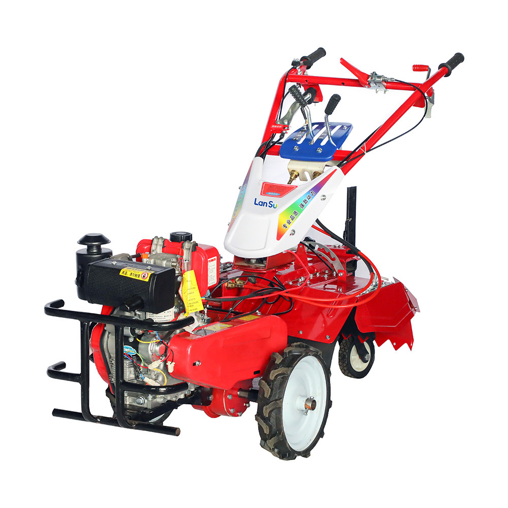 New Farm Machinery Gasoline Diesel garden 4.00-12 tiller tyre 24 hp big power tiller 16inch walking tractor tiller