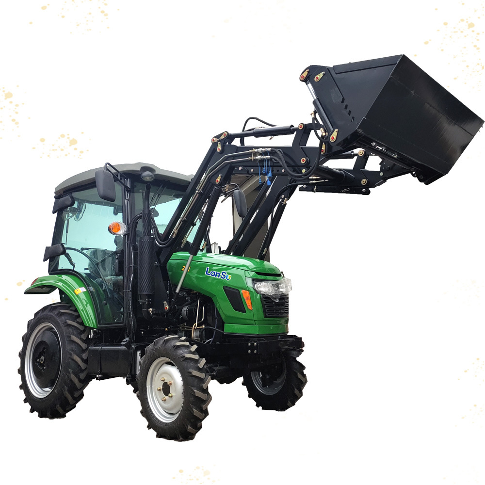 Factory Supply 70HP 80HP 90HP 100HP 110HP 4WD  Agricultural Accessories Machinery Farm Tractor