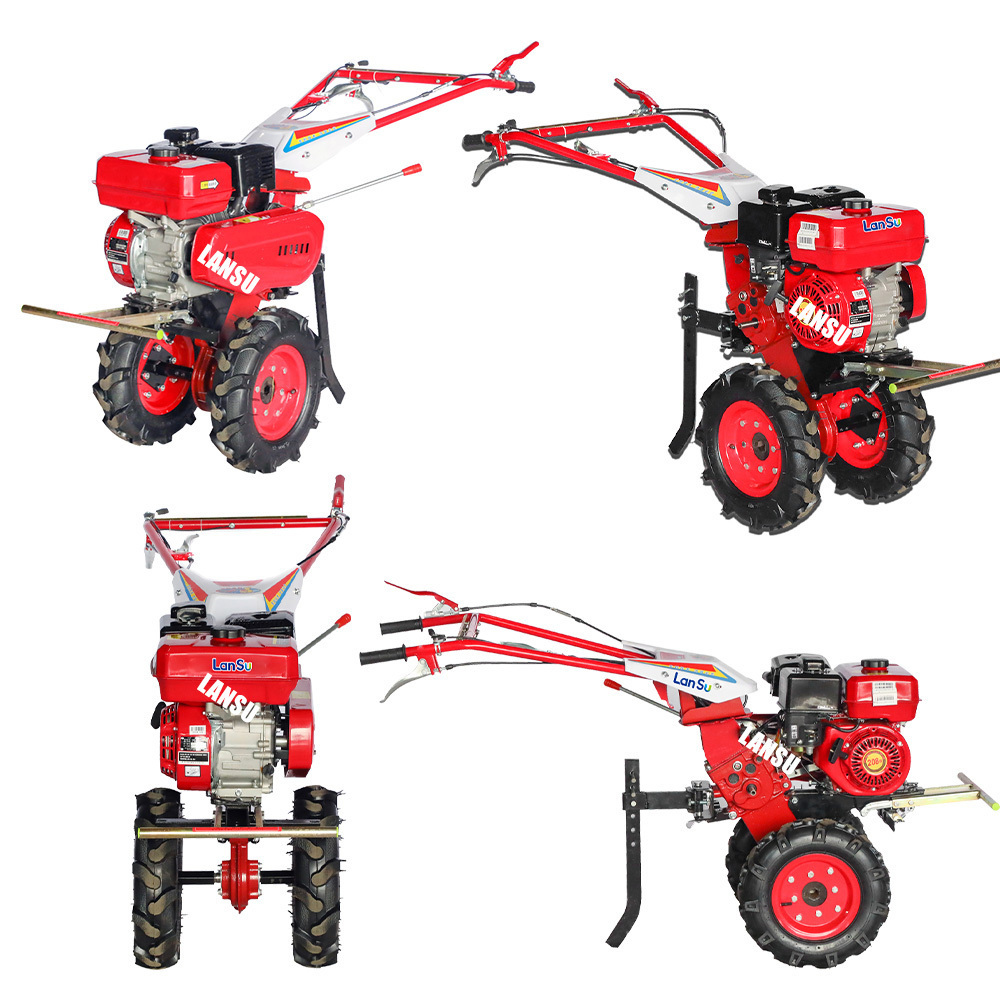 New Type Professional battery powered tiller compact tractor tiller ditching and tiller  and cultivators fm