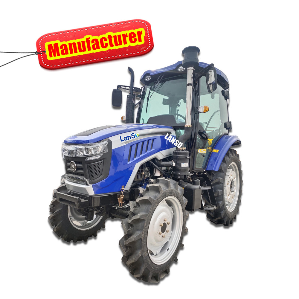 Factory Supply 70HP 80HP 90HP 100HP 110HP 4WD  Agricultural Accessories Machinery Farm Tractor