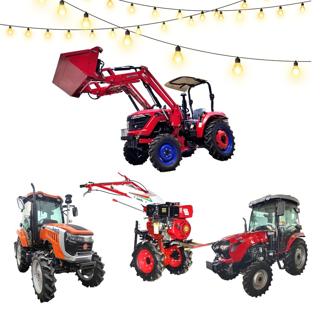 Agriculture machinery and equipment  Single cylinder 2WD 4 wheel tractor 30hp small tractor 4x4