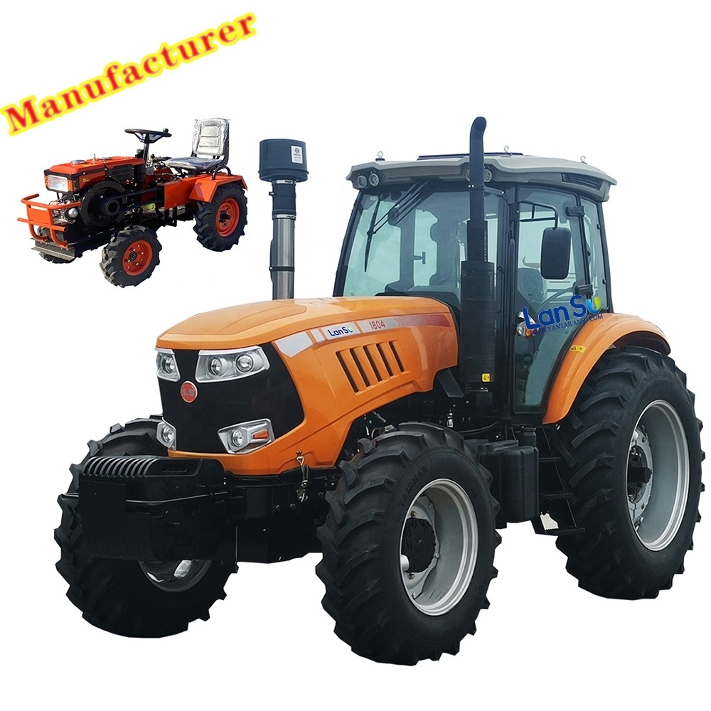 Chinese manufacturer agricultural small 30-40hp tractors mini 4x4 farming machine agricultural cheap farm tractor for sale