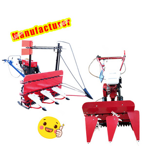 Farm Two Wheel Self Propelled Reaper Harvesting Machine Mini Paddy Reaper Reaper Binder Machine Rice Harvesterrice harv For Sale