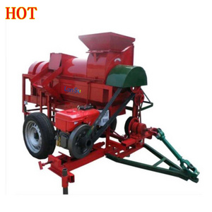 China factory farm rice mazie paddy wheat corn tractor PTO driven thresher machine sheller price