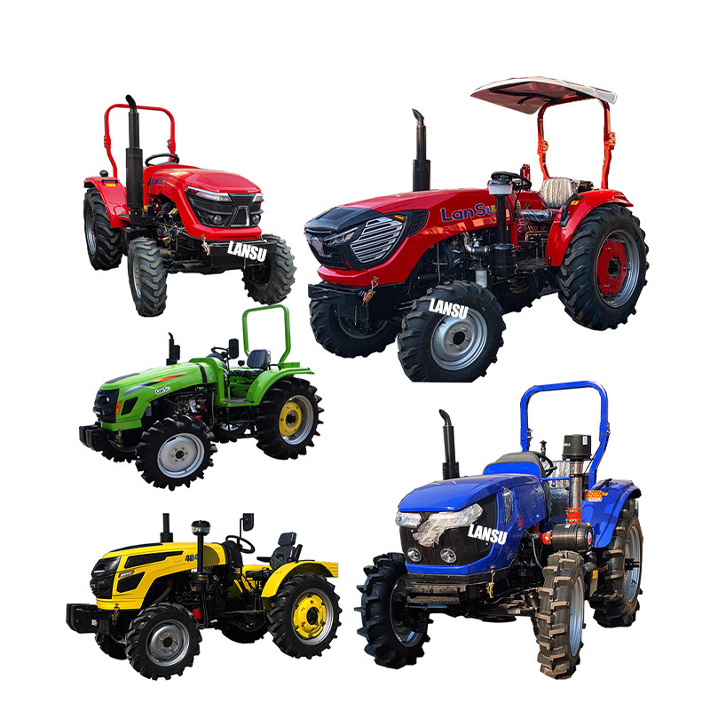 4 Wheel Drive Small Mini Tractors ford 6610 tractor for sale 30HP 40HP 55HP Tractors for Farm Garden Muti Purpose Use