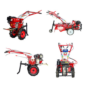 Chinese Small 173F Diesel  Equipment Agriculture 160 cc tractor tiller rotavator daedong power tiller