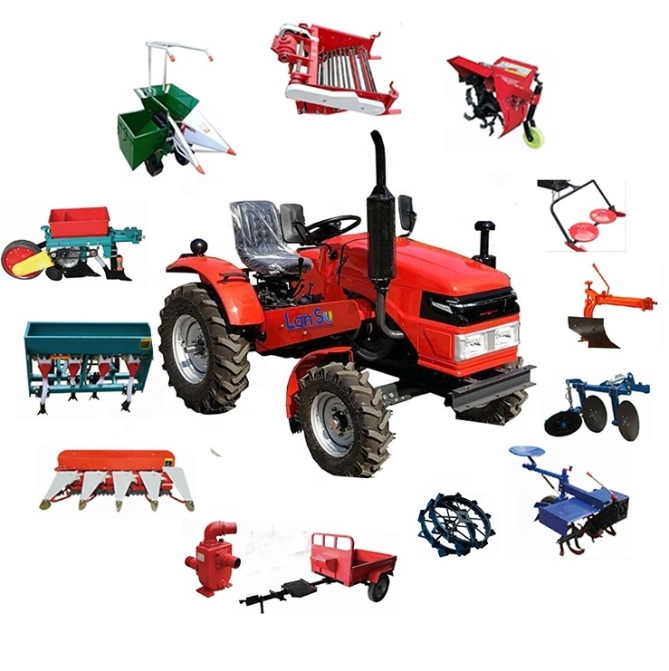 factory supply top quality Rotary tillage agricultural tractor agricola