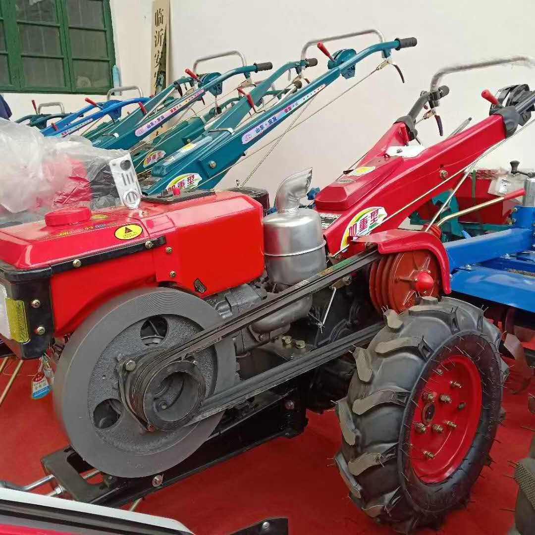 CE diesel electrcic farm two wheel mini  farm tractors motocultor power tiller manual hand tractor walking tractor