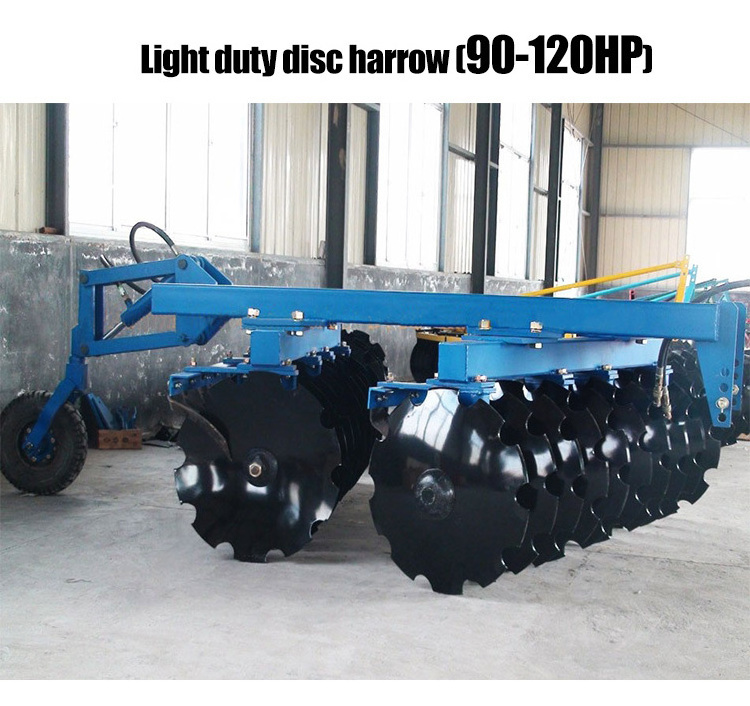 Top Quality Hydraulic Trailed Offset Heavy Duty Disc Harrow for Sale china disc harrow trade