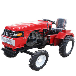 Lansu Factory Price 4 Wheels Drive Tractor Agricultural Farm Tractor Hot Sale