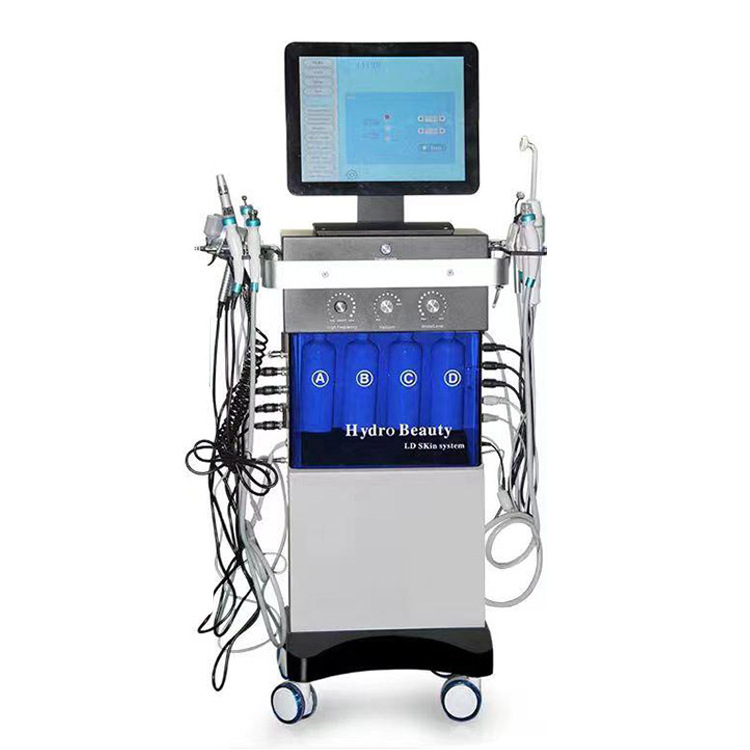 14 in 1 facial machine wrinkle removal skin whitening oxygen jet l machine jet peel machine price