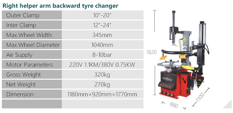 Ce Approved Tire Changing Machine And Balancer Combo Tyre Changer Balancing Machine