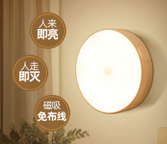 Induction light Intelligent LED night light charging household lamp control corridor closet bedroom light