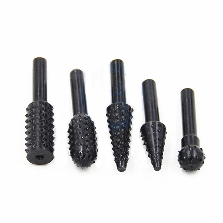 5 pcs  rotary rasp mace file woodworking DIY grinding tools set Electric grinding bit woodworking tools router tools