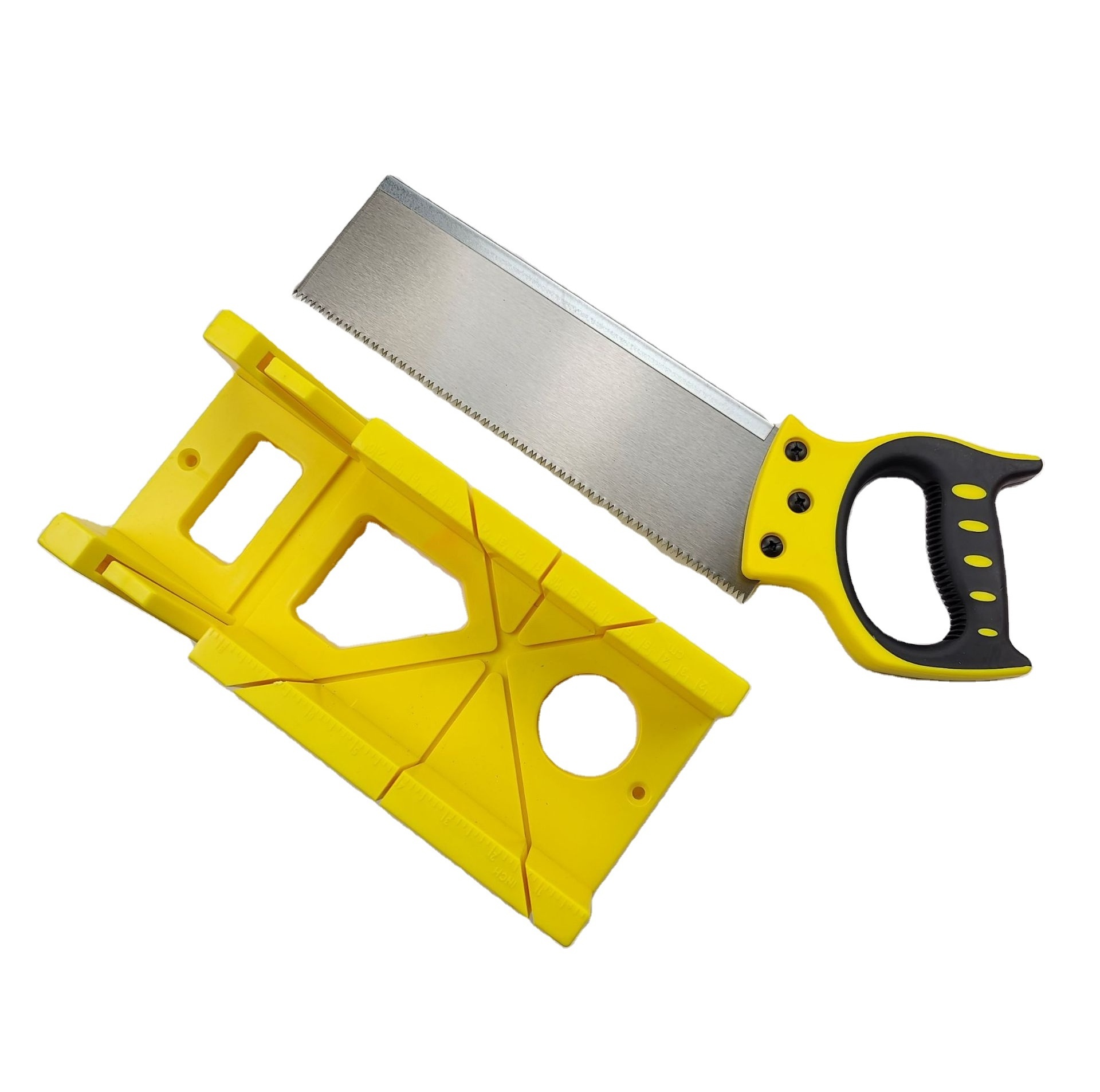 backsaw miter box 12inch portable plastic miter gear box suitable for hand saw clamping mitre box DIY hand tool