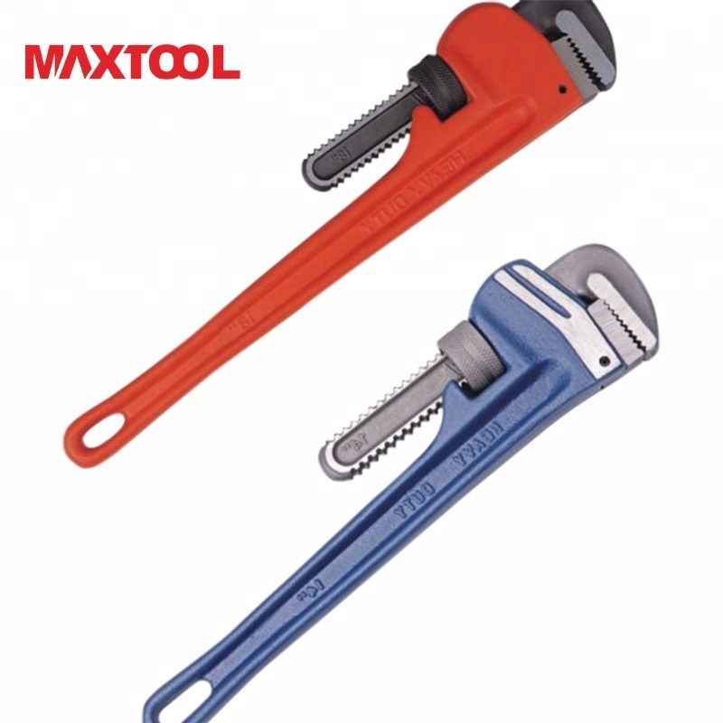 45# Carbon Steel Drop Forged Heavy Duty Adjustable Pipe Wrench