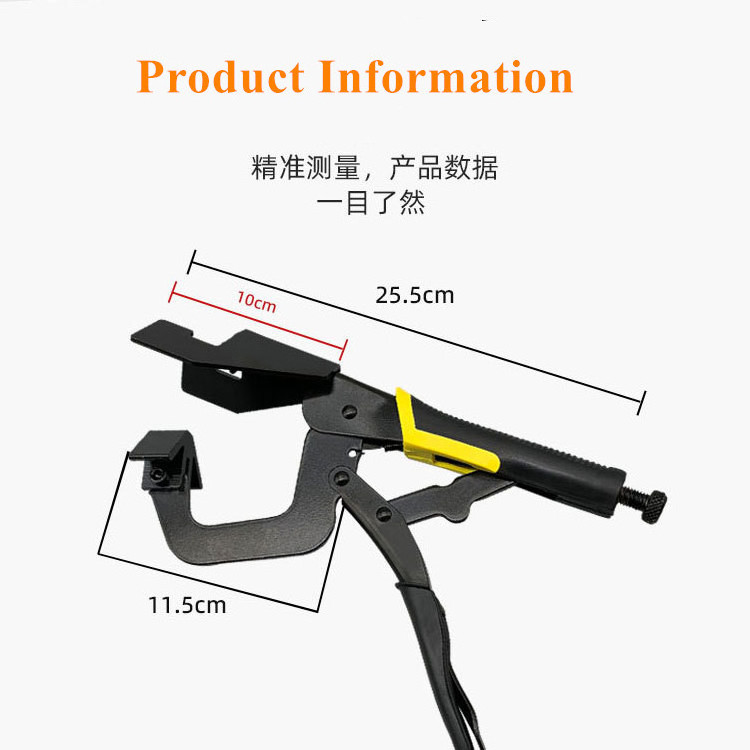 90 degree right corner clamp woodworking tools oblique hole punch locator quick fixed-position clamps for woodworking