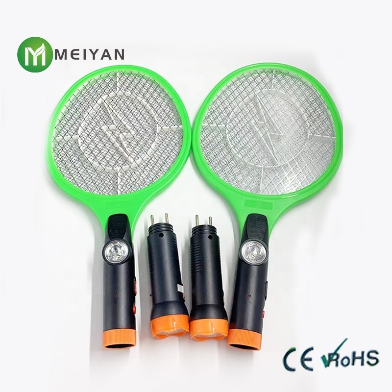 Hot Selling Rechargeable Bug Zapper Electric Fly Swatter Safe Electric Mosquito Swatter Mosquito Killer Racket