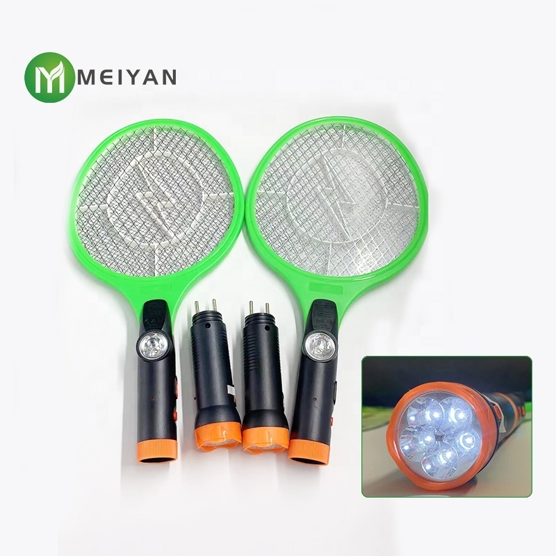 Hot Selling Rechargeable Bug Zapper Electric Fly Swatter Safe Electric Mosquito Swatter Mosquito Killer Racket