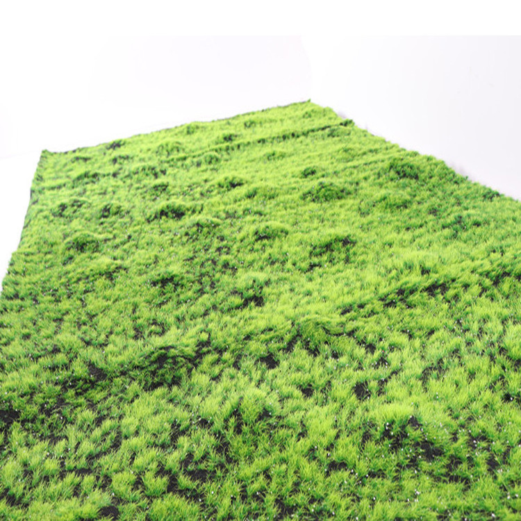 Wholesale Natural Color Preserved Artificial Moss Grass Turf Landscape For Garden Greenery Wall Decoration