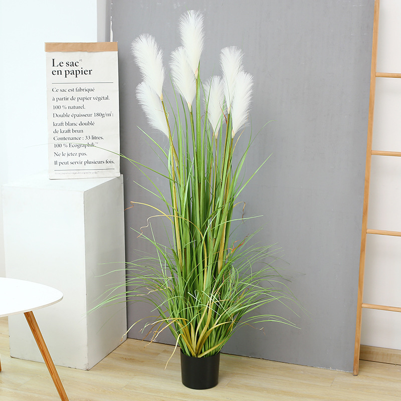 Hot Sales Popular Cheap Artificial onion grass dog tail grass artificial onion grass decorative plants from china wholesale