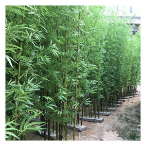 1.5M All-Plastic Taiwan Bamboo Branch Bamboo Tree Artificial Greening Plant Nursery Pot Decorative Tree