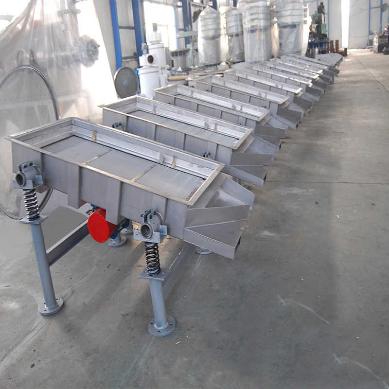 Multilayer Perlite Screening Mechanical Linear Vibrating Sieve Machine