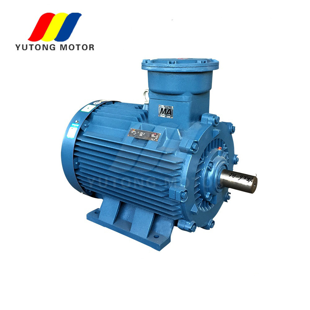 Yutong YB2/YB3/YBK3 series three-phase asynchronous motor for coal mine with Cast iron,steel