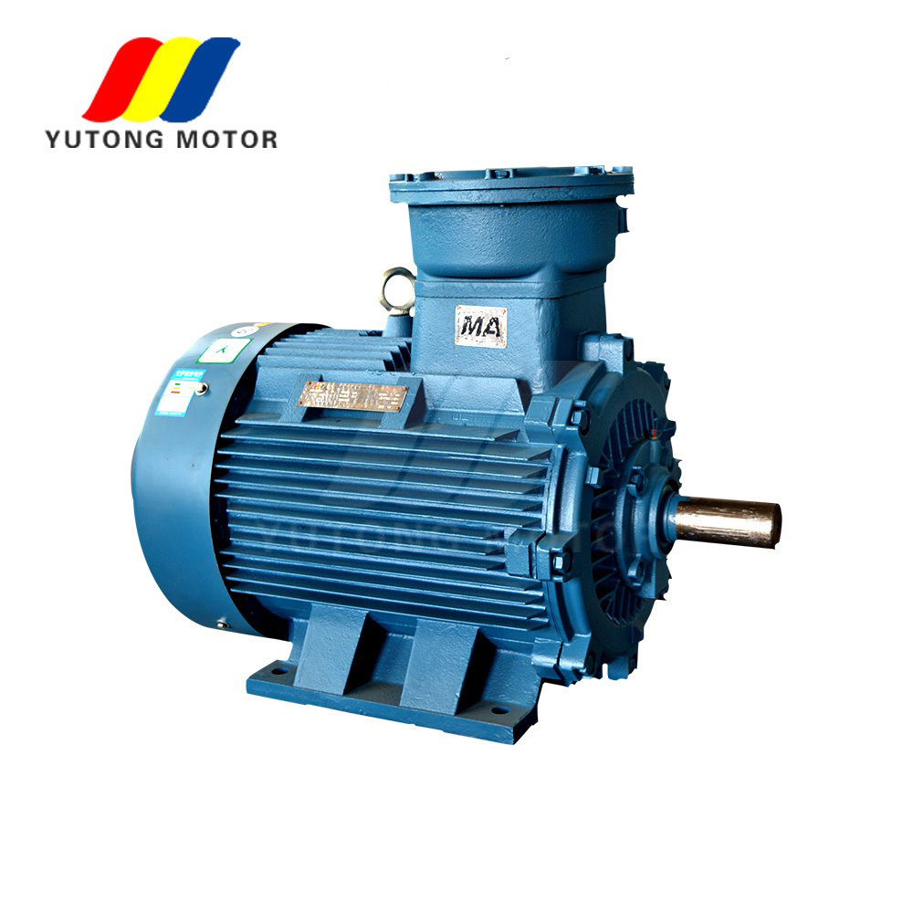 Yutong YB2/YB3/YBK3 series three-phase asynchronous motor for coal mine with Cast iron,steel