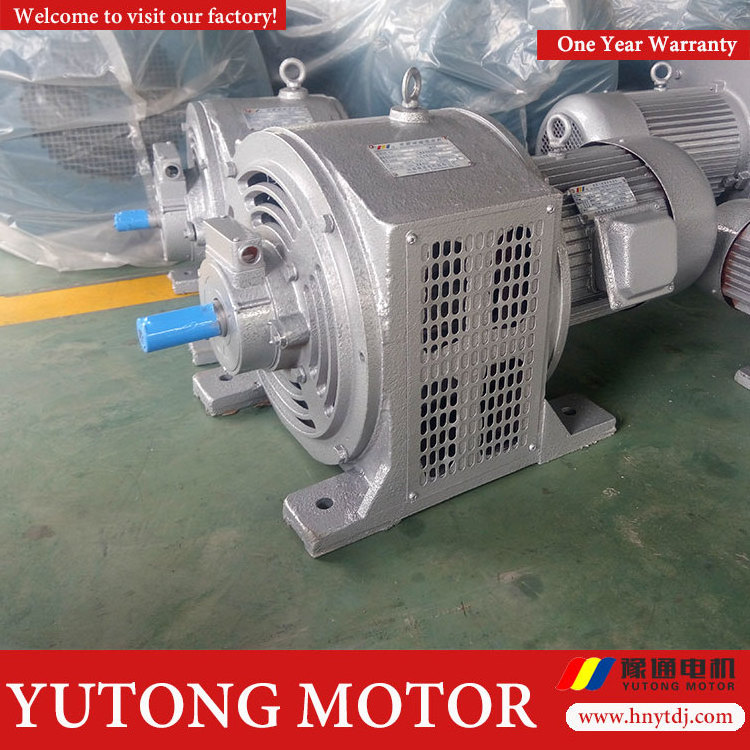 YCT series YCT315-4A three phase speed control 37kw ac electric motor