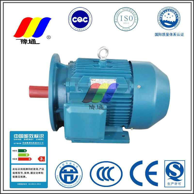 4 Poles Three Phase high speed ac electric motor Y Y2 Y3 YE3 High efficiency with 0.18KW-315KW