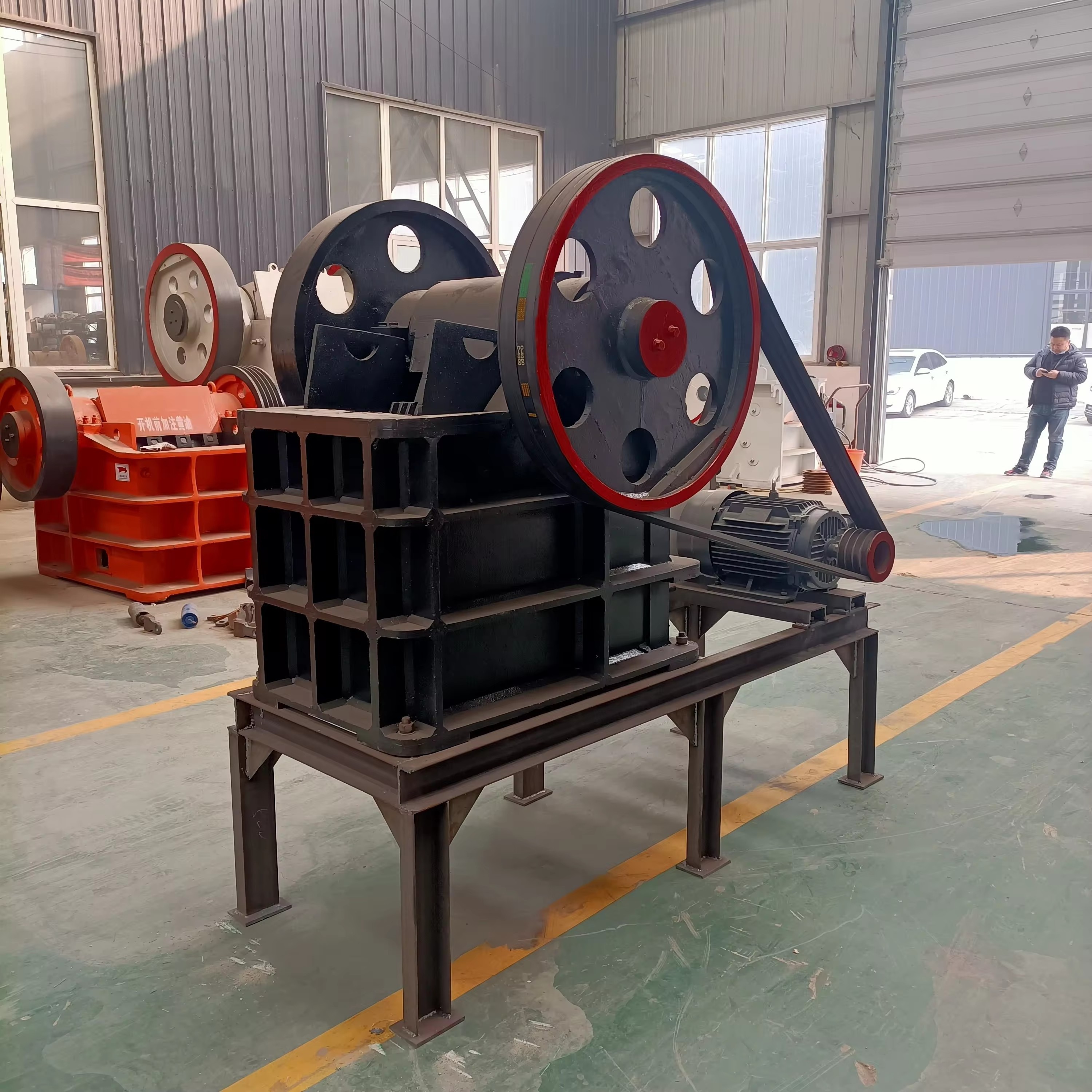 Factory Jaw Rock Crusher Stone Ballast Crusher Machine Stone Crushing Machine Pex Jaw Crusher