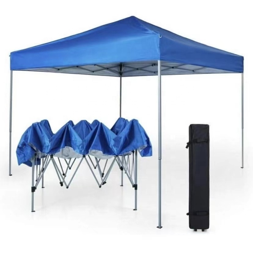 New heavy duty waterproof 10x10 FT canopy party tent folding pop up tents outdoor custom printed trade show tents