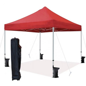 New heavy duty waterproof 10x10 FT canopy party tent folding pop up tents outdoor custom printed trade show tents