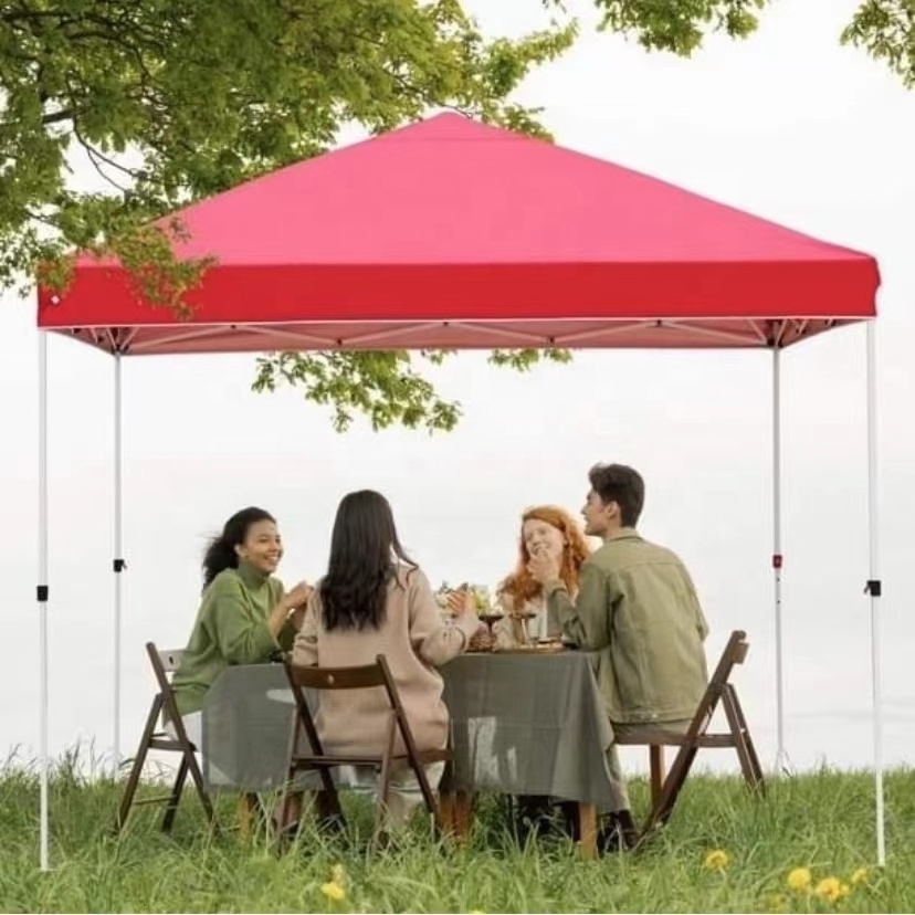 New heavy duty waterproof 10x10 FT canopy party tent folding pop up tents outdoor custom printed trade show tents