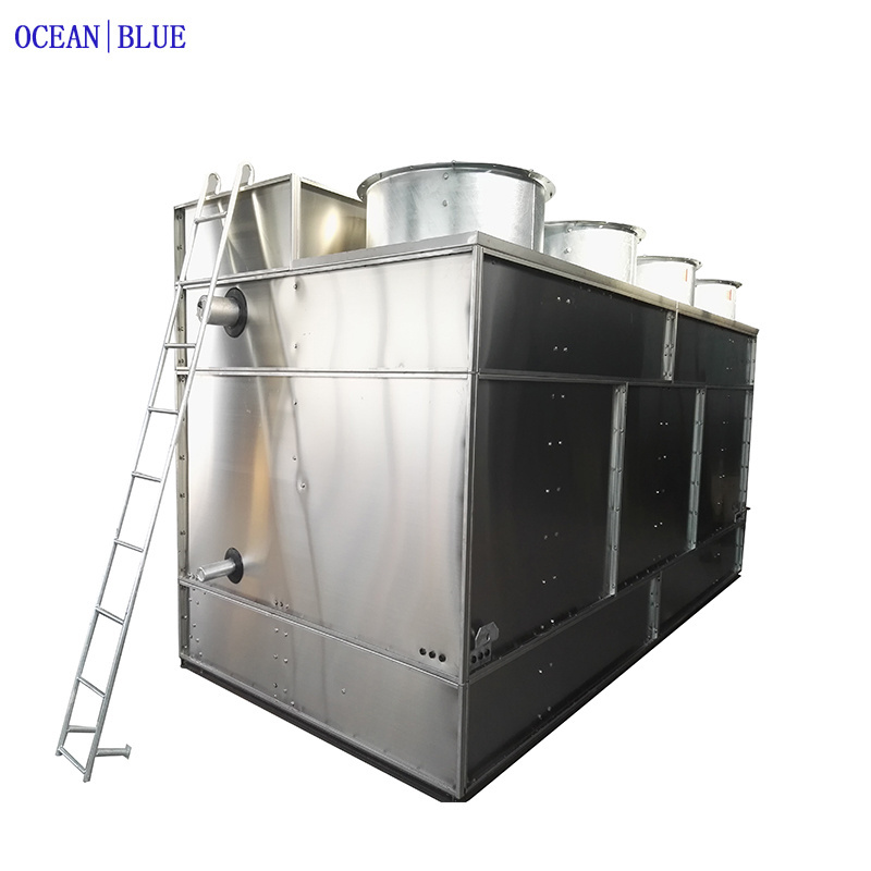 compressor freezer condenser ammonia evaporative condenser cooling tower